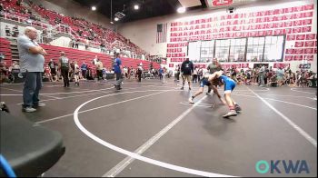 84-88 lbs Consolation - Jonathan Valentine, Bridge Creek Youth Wrestling vs Ryker Johnson, Division Bell Wrestling