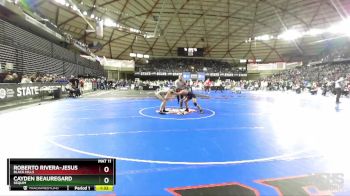 2A 113 lbs Champ. Round 1 - Roberto Rivera-Jesus, Black Hills vs Cayden Beauregard, Sequim