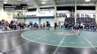 174 lbs Semifinal - Sevriano Garza, Ashland vs Joshua Kenny, Grand Valley State