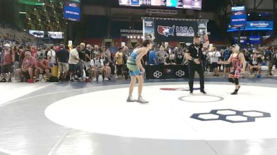 113 lbs Cons. Sub-rd Of 32 - Evan Centeno, Utah vs Jackson Freeman, Wisconsin