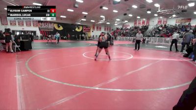 155 lbs Cons. Round 2 - Marisol Lucas, South El Monte vs Elysum Campos, Eleanor Roosevelt