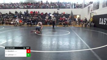 126 lbs Consi Of 8 #2 - Camron Weidlich, Eastern York vs Owen Lehman, Northern Lebanon