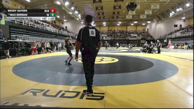 120 lbs Round Of 32 - Brody Sayers, Belmont Hill School vs Max Berman, Germantown Academy