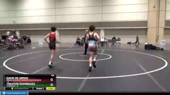 116 lbs Round 1 (6 Team) - Trenton Dominguez, CFWAXLHP vs David De Armas, Doral Academy/Maximum Performance