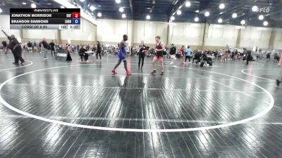 175 lbs Consi Of 8 #2 - Jonathon Morrison, SONS OF THUNDER vs Brandon Simmons, Lugo Wrestling Club