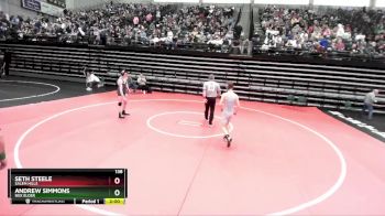 138 lbs Cons. Round 1 - Seth Steele, Salem Hills vs Andrew Simmons, Box Elder