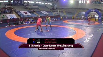 130 kg Rr Rnd 3 - Steven Riano Catano, Columbia vs Isaque Victor Medeiros Conserva, Brazil