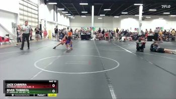 88-92 lbs Round 2 - River Timbreza, St Joseph By The Sea vs Jack Cabrera, Coloseum Wrestling Club