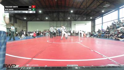 120 lbs Semifinal - Tracker Smith, Salina Wrestling Club vs Rye Davis, Honey Badgers Wrestling Club