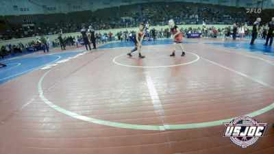 64 lbs Consi Of 4 - Emma Willis, Geary vs Aiden Meredith, MAAC Wrestling