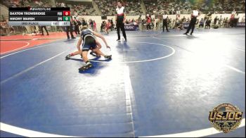 80 lbs 3rd Place - Daxton Trowbridge, Piedmont vs Hikory Marsh, SPG