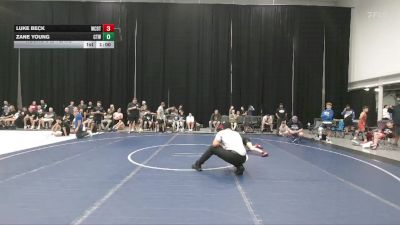 84 lbs Round 3 (6 Team) - Luke Beck, Wrecking Crew Demolition Team vs Zane Young, CTWHALE