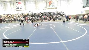 61 lbs Cons. Semi - Nikolas Martinez, Empire Wrestling Academy vs Malachi Miller, Anarchy Wrestling