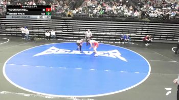 6A 165 lbs Champ. Round 1 - Coen Maxwell, Mountain Ridge vs Ryder Wade, Fremont