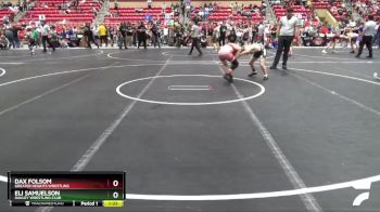 96 lbs Quarterfinal - Eli Samuelson, Oakley Wrestling Club vs Dax Folsom, Greater Heights Wrestling