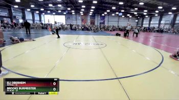 80 lbs Rd# 9- 2:15pm Saturday Final Pool - Eli Oberheim, M2TCNJ vs Brooks Burmeister, PA Blue