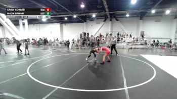 100 lbs Consi Of 4 - Carly Cogger, Team Real Life vs Macie Rankin, Ocrtc