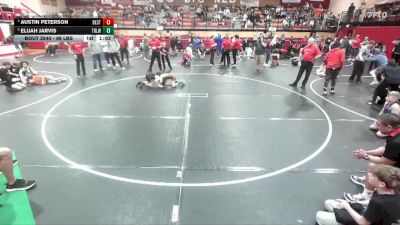 86 lbs 2nd Place Match - Elijah Jarvis, Team Real Life Wrestling vs Austin Peterson, Declo Stingers