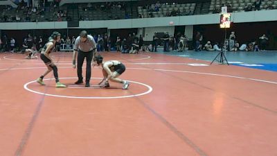 6-8 90 Cons. Semi - Aubrey Huskey, Bull Island Grappling vs Joel Hayes, Poquoson Athletic Association