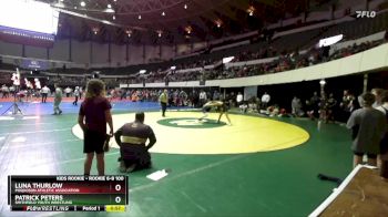 Rookie 6-8 100 Quarterfinal - Luna Thurlow, Poquoson Athletic Association vs Patrick Peters, Smithfield Youth Wrestling