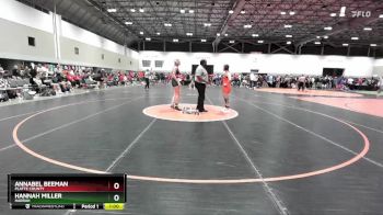 135 lbs Cons. Round 4 - Annabel Beeman, Platte County vs Hannah Miller, Harrah