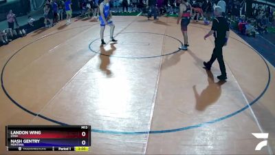 170 lbs Round 1 - Landon Wing, Utah vs Nash Gentry, Montana
