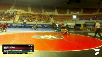 D1-138 lbs Champ. Round 1 - Jesus Viveros-Chaira, San Luis vs Vince Matias, Mesa