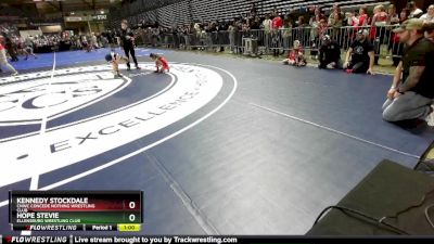 49 lbs Round 3 - Hope Stevie, Ellensburg Wrestling Club vs Kennedy Stockdale, CNWC Concede Nothing Wrestling Club