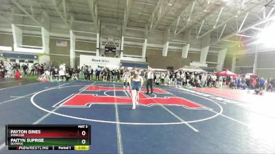 105 lbs Champ. Round 1 - Payton Gines, Syracuse vs Paityn Suprise, Olympus