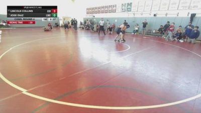 149 lbs Cons. Round 4 - Lincoln Collins, College Of The Redwoods vs Jose Diaz, Lemoore College