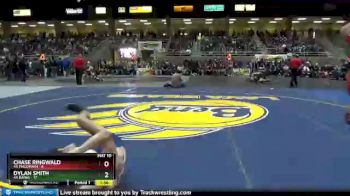 132 lbs Quarterfinals (8 Team) - Chase Ringwald, 4A Philomath vs Dylan Smith, 4A Banks