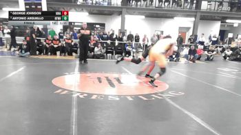 157 lbs Final - George Johnson, Iona Prep vs Antonio Arguello, Newtown