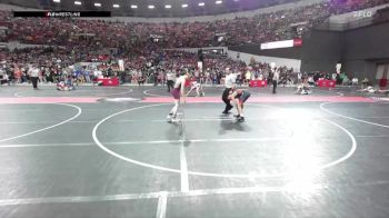 130 lbs Champ. Round 2 - Isaac Foster, Aviators Wrestling vs Karter Van Egeren, Luxemburg-Casco Wrestling Club