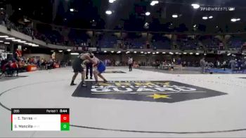 285 lbs Cons. Round 1 - Edgar Torres, Maine East vs Samuel Mancilla, Bartlett