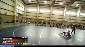 56 lbs Cons. Round 1 - Isaiah Phillips, Alaska vs Henry Nitze, Montana