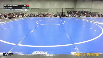 105 lbs 3rd Place - Dale Montemurro, WI Dual Team 14U vs Max Miner, OK Elite 14U Black