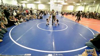 43 lbs Round Of 32 - Copper Dewey, Tulsa Blue T Panthers vs Kyson Overholser, Salina Wrestling Club