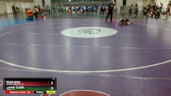 60 lbs Semis (4 Team) - Layne Olsen, LCWM vs Ryan Bosl, LPGE/B Wolves