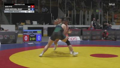 92kg Cons. Round 3 - Jack Pye, Dinos Wrestling Club vs Aiden Mitchell Riley, Saskatoon Wrestling Club