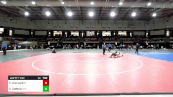 144 lbs Quarterfinal - Sp Odonnell, Malvern Prep vs Sam Cartella, Western Reserve Academy