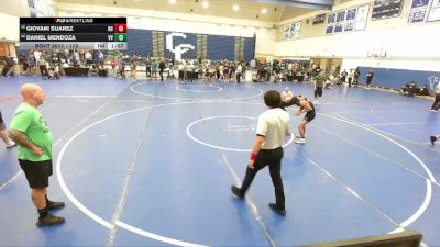 113 lbs 1st Place Match - Giovani Suarez, Rough House vs Daniel Mendoza, Victor Villians