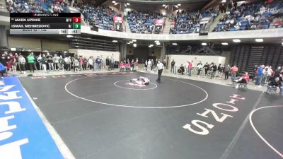 132 lbs Champ. Round 1 - Jaken Updike, Morrison vs Ismail Mehmedovic, Niles (West)