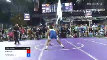 145 lbs Consi Of 64 #2 - Kedric Emling, Kansas vs Noah Tolentino, California