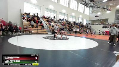 126 lbs Cons. Semi - Luca Antonelli, Torrey Pines vs Elisha Hosseini, Scripps Ranch