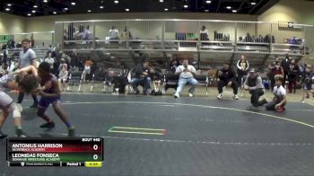 112 lbs Semifinal - Leonidas Fonseca, Donahue Wrestling Academy vs Antonius Harrison, Silverback Academy