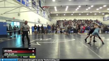 126 lbs Cons. Round 2 - Jay Park, Villa Park High School vs Jake Allen, Villa Park High School