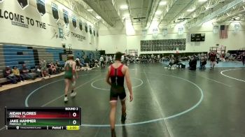 138 lbs Round 2 (4 Team) - Jake Hammer, Pinedale vs Aidan Flores, Central
