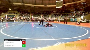 46 lbs Round Of 16 - Joaquin Vasquez, Duran Elite vs Christopher Waitkus, Team Tulsa Wrestling Club