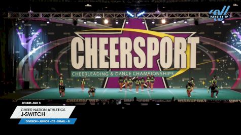 Cheer Nation Athletics - J-Switch [2025 L1 Junior - D2 - Small - B Day 3] 2025 CHEERSPORT National All Star Cheerleading Championship