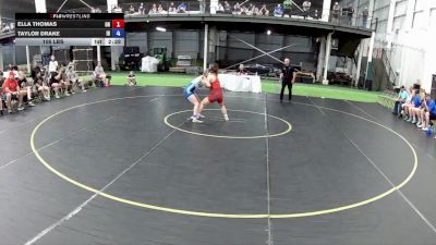 105 lbs Ella Thomas, Ohio vs Taylor Drake, Idaho